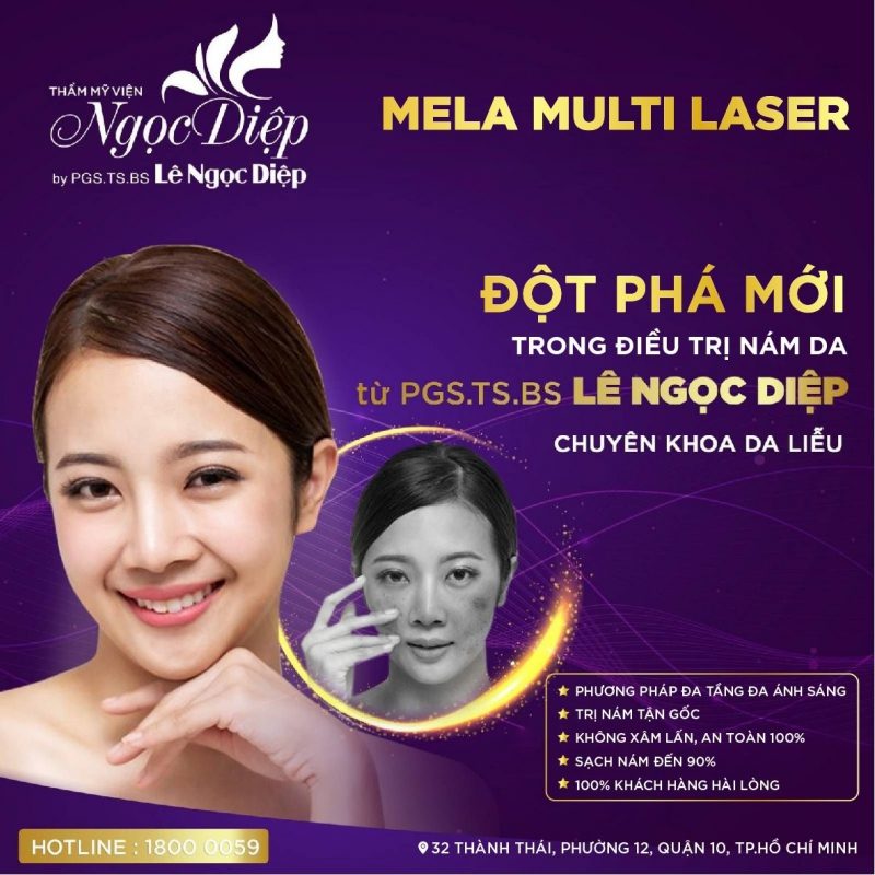PHÒNG KHÁM DA LIỄU VÀ THẨM MỸ PGS.TS.BS LÊ NGỌC DIỆP