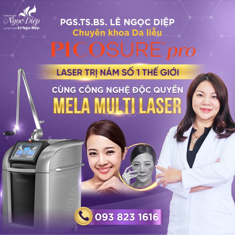 PHÒNG KHÁM DA LIỄU VÀ THẨM MỸ PGS.TS.BS LÊ NGỌC DIỆP