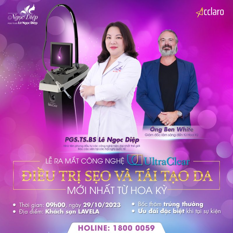 PHÒNG KHÁM DA LIỄU VÀ THẨM MỸ PGS.TS.BS LÊ NGỌC DIỆP