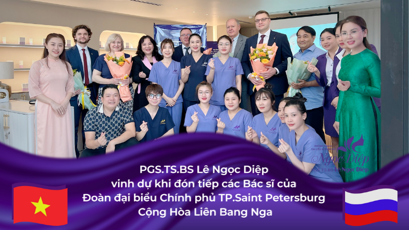 PHÒNG KHÁM DA LIỄU VÀ THẨM MỸ PGS.TS.BS LÊ NGỌC DIỆP