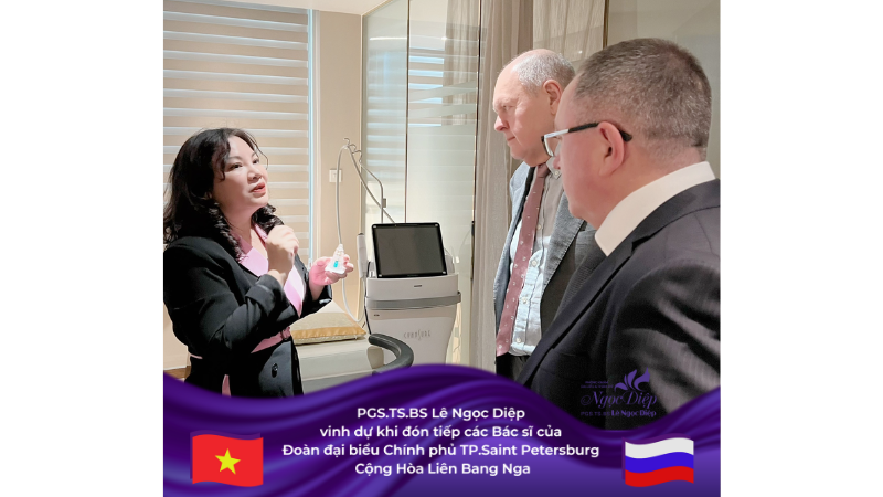 PHÒNG KHÁM DA LIỄU VÀ THẨM MỸ PGS.TS.BS LÊ NGỌC DIỆP