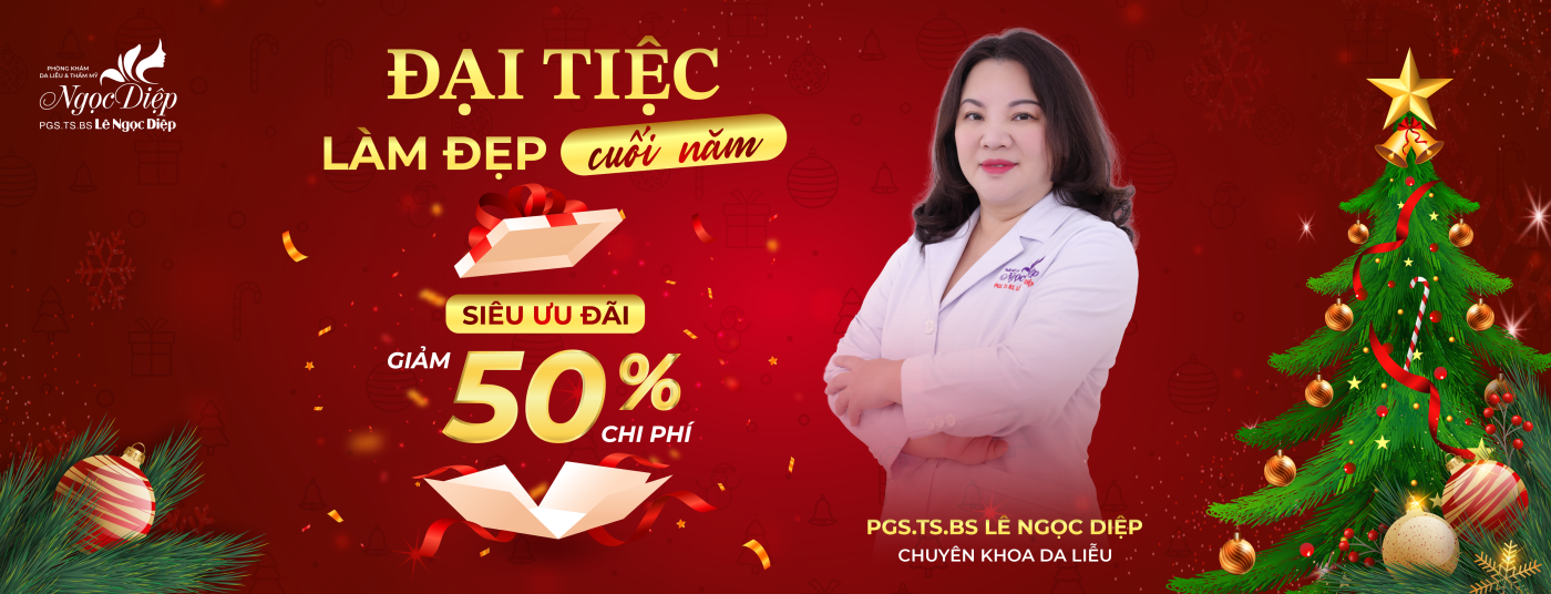 PHÒNG KHÁM DA LIỄU VÀ THẨM MỸ PGS.TS.BS LÊ NGỌC DIỆP