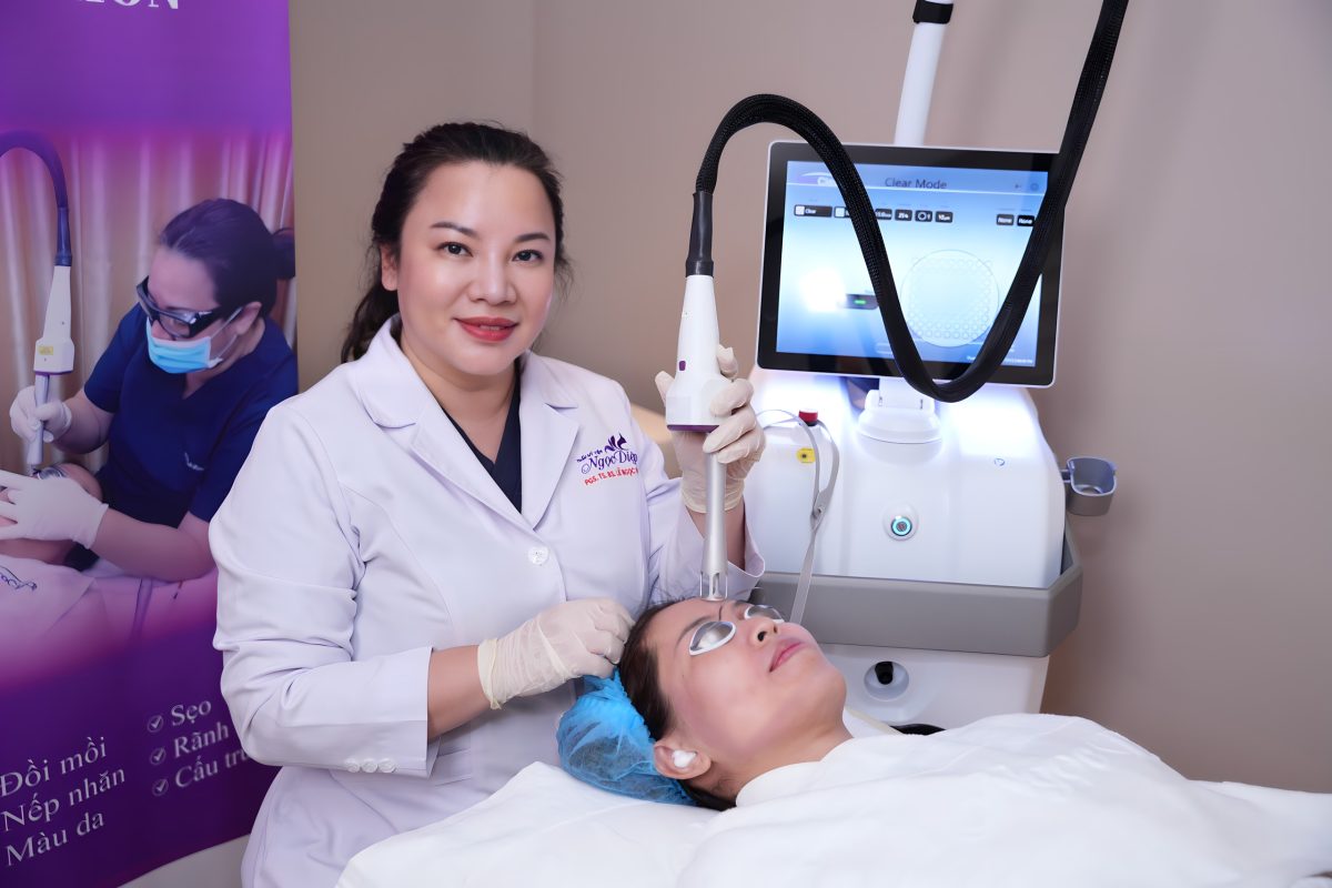 PHÒNG KHÁM DA LIỄU VÀ THẨM MỸ PGS.TS.BS LÊ NGỌC DIỆP