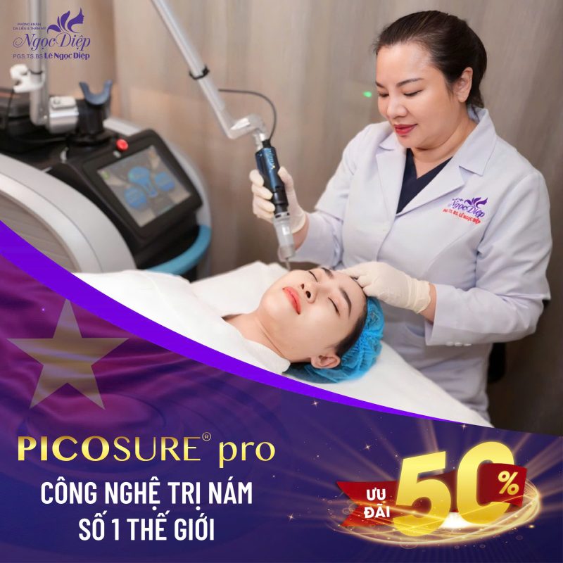 PHÒNG KHÁM DA LIỄU VÀ THẨM MỸ PGS.TS.BS LÊ NGỌC DIỆP