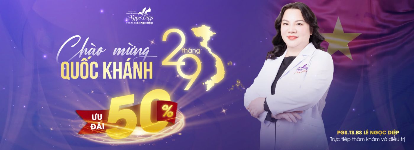 PHÒNG KHÁM DA LIỄU VÀ THẨM MỸ PGS.TS.BS LÊ NGỌC DIỆP