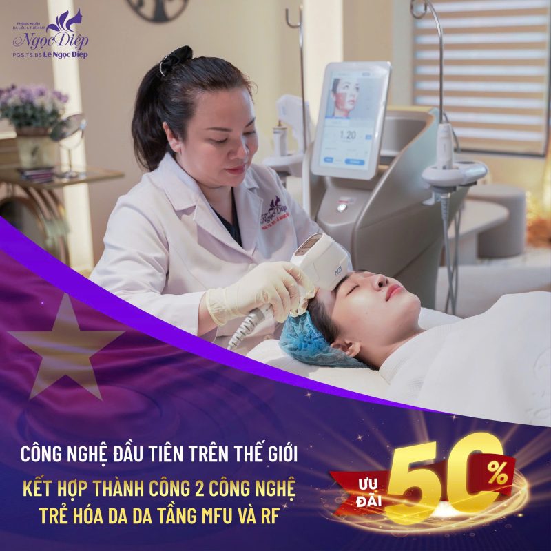 PHÒNG KHÁM DA LIỄU VÀ THẨM MỸ PGS.TS.BS LÊ NGỌC DIỆP