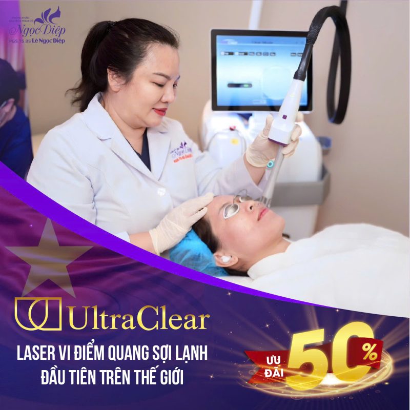 PHÒNG KHÁM DA LIỄU VÀ THẨM MỸ PGS.TS.BS LÊ NGỌC DIỆP