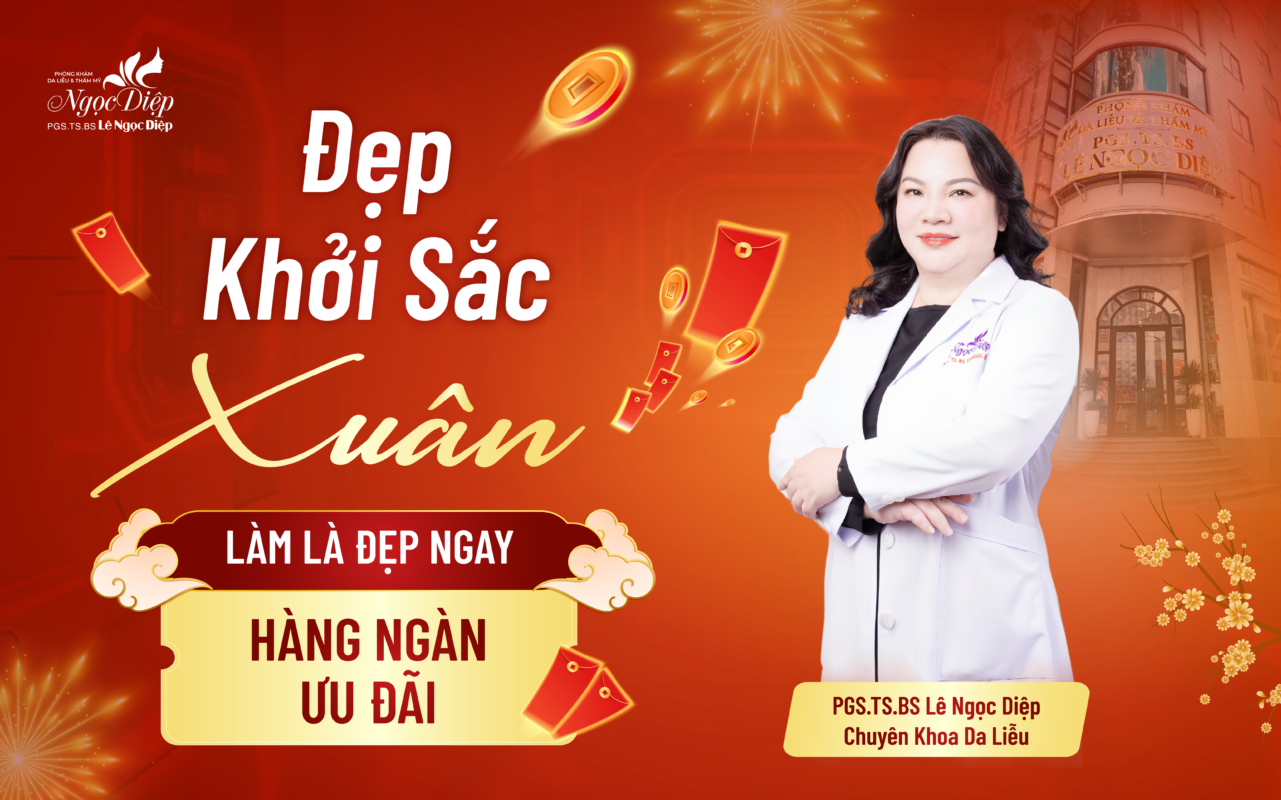 PHÒNG KHÁM DA LIỄU VÀ THẨM MỸ PGS.TS.BS LÊ NGỌC DIỆP