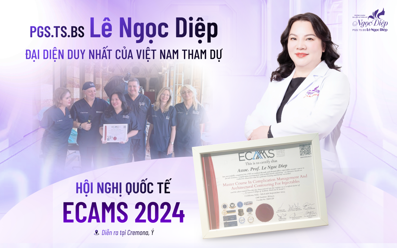 PHÒNG KHÁM DA LIỄU VÀ THẨM MỸ PGS.TS.BS LÊ NGỌC DIỆP
