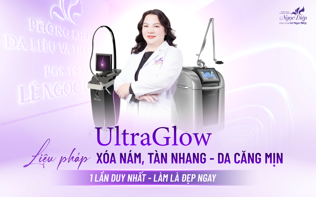 PHÒNG KHÁM DA LIỄU VÀ THẨM MỸ PGS.TS.BS LÊ NGỌC DIỆP