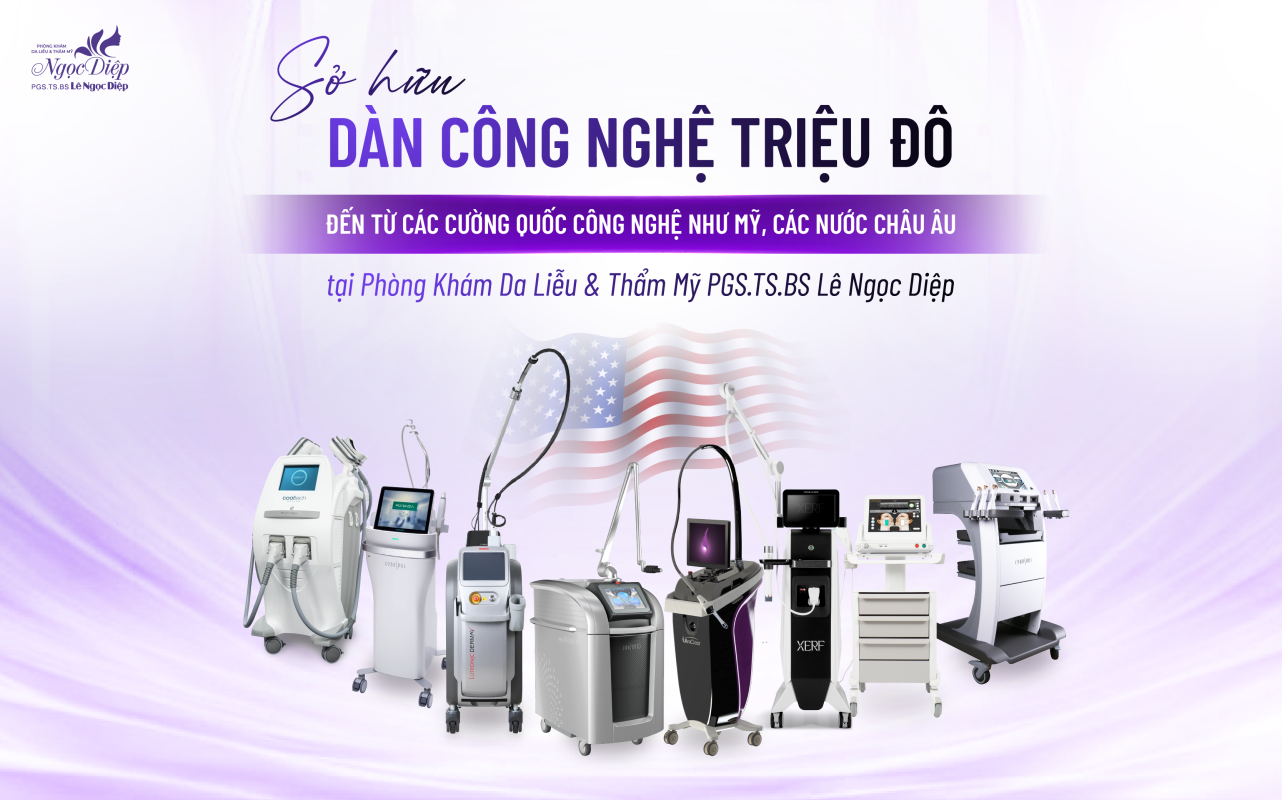 PHÒNG KHÁM DA LIỄU VÀ THẨM MỸ PGS.TS.BS LÊ NGỌC DIỆP
