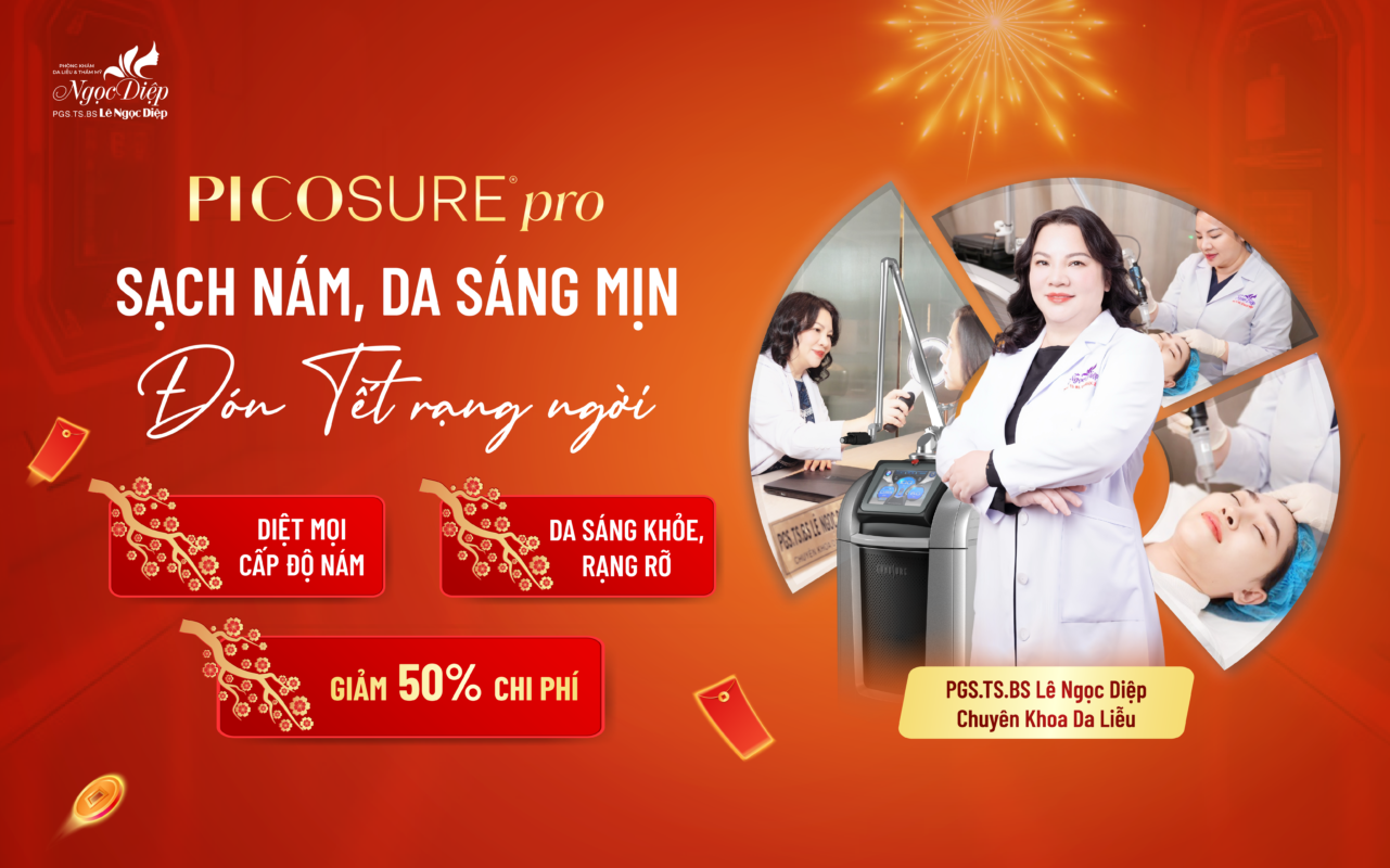 PHÒNG KHÁM DA LIỄU VÀ THẨM MỸ PGS.TS.BS LÊ NGỌC DIỆP