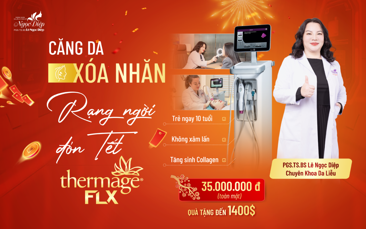 PHÒNG KHÁM DA LIỄU VÀ THẨM MỸ PGS.TS.BS LÊ NGỌC DIỆP