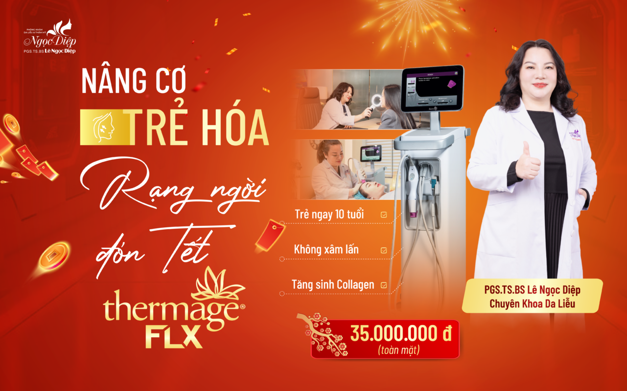 PHÒNG KHÁM DA LIỄU VÀ THẨM MỸ PGS.TS.BS LÊ NGỌC DIỆP