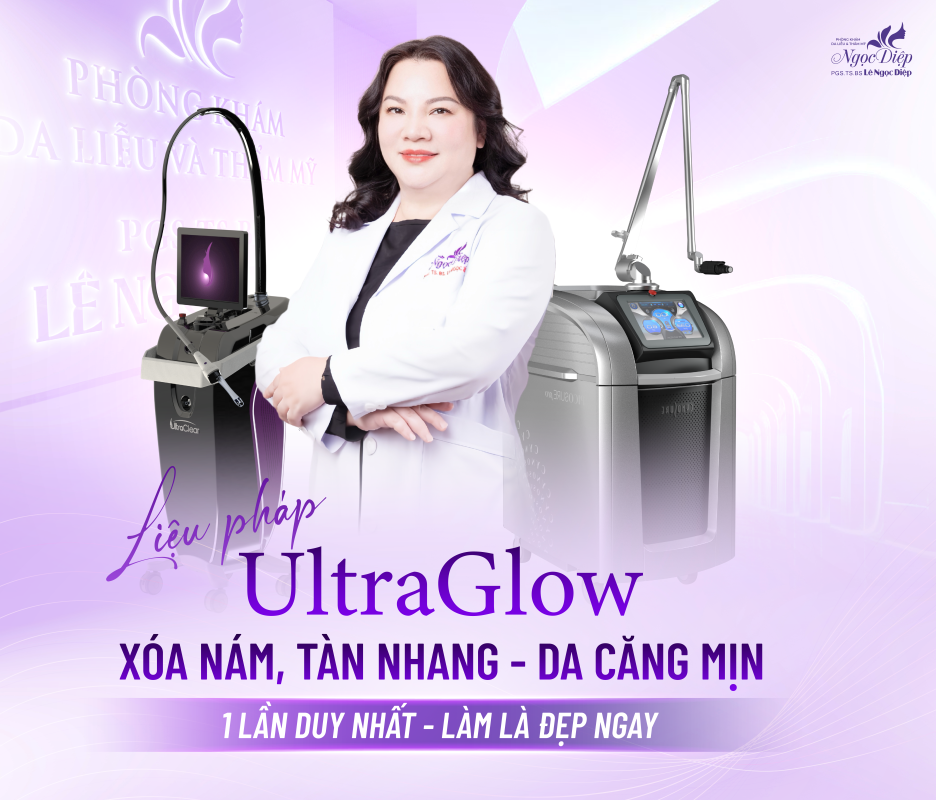 PHÒNG KHÁM DA LIỄU VÀ THẨM MỸ PGS.TS.BS LÊ NGỌC DIỆP