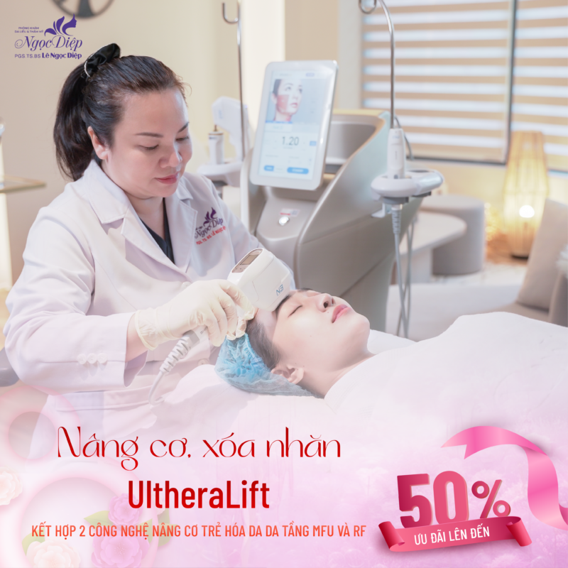 PHÒNG KHÁM DA LIỄU VÀ THẨM MỸ PGS.TS.BS LÊ NGỌC DIỆP
