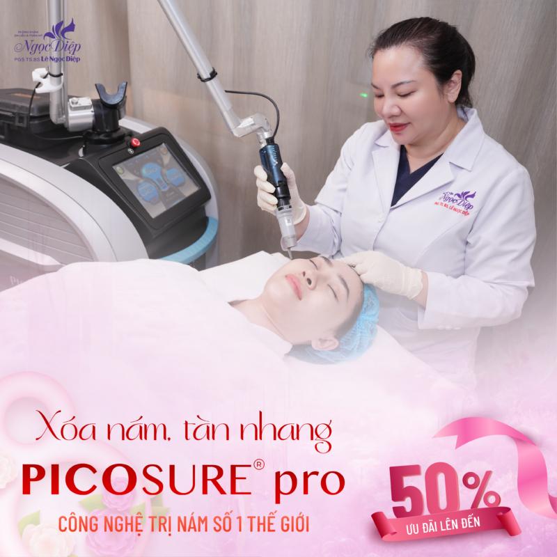 PHÒNG KHÁM DA LIỄU VÀ THẨM MỸ PGS.TS.BS LÊ NGỌC DIỆP
