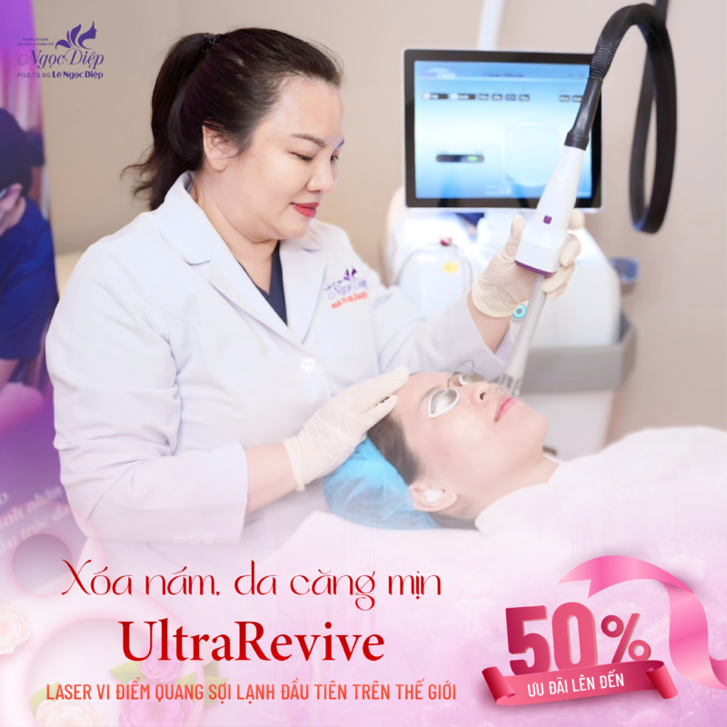 PHÒNG KHÁM DA LIỄU VÀ THẨM MỸ PGS.TS.BS LÊ NGỌC DIỆP