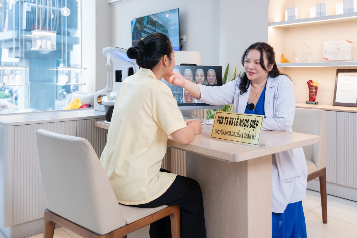 Bác sĩ điều trị nám giỏi